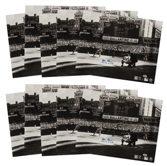 Lot of (10) Don Larsen Signed and Inscribed 16x20 Photos (PSA/DNA)